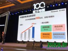 松下正式宣布：2020年销售额将达200亿